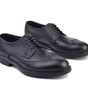 حذاء oxford كلاسيك جلد طبيعي ونعل رابر