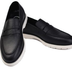 حذاء بنص جلد طبيعي ونعل ايفا