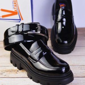 حذاء شانكي لماع (فرنيه) نعل فوم