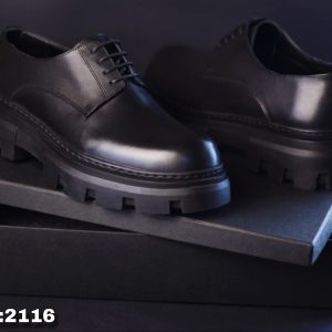 Chunky shoes جلد طبيعي ونعل فوم